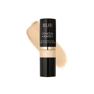 Base em Bastão Milani Conceal + Perfect Foundation Stick 210 - Nude Cremoso - 13g