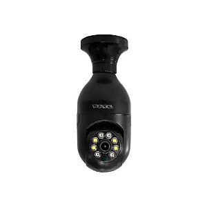 Câmera de Segurança IP Satellite A-CAM0031 - 2MP - Wi-Fi - Lâmpada - Preto