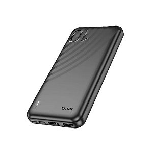 Carregador Portátil Hoco J123 10000mAh - Preto
