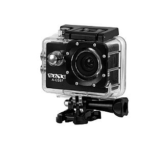 Câmera de Ação Satellite A-CS07 HD - Preto