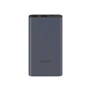 Carregador Portátil Xiaomi 10000mAh P16ZM Cinza
