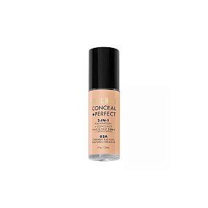 Base + Corretivo Milani MPCF-02A - 2 em 1 - Cremoso Natural