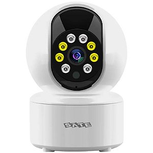 Câmera de Segurança Satellite A-CAM002 HD Wifi - Branca