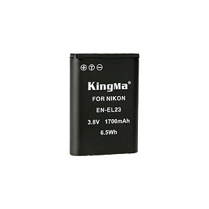 Bateria Kingma EN-EL23 1700MAH para Câmeras Nikon