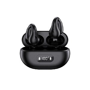 Fone de Ouvido Sem Fio Bluetooth TWS YYK-Q80 Preto