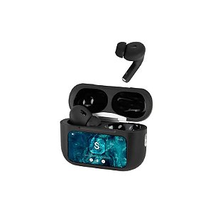 Fone de Ouvido Smartfy FS01 - Bluetooth - com Tela Touchscreen - Preto