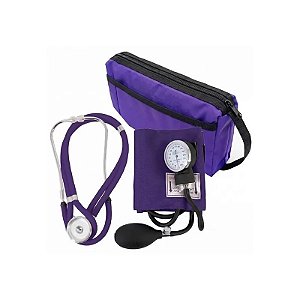 Aparelho de Pressão Analógico More Fitness MF-225 - Roxo