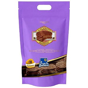 Alfajor Punta Ballena Marroc Recheado com Mousse de Chocolate - 360g (18Unidades)