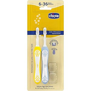 Escova de Dentes Chicco Infantil (2 Unidades)