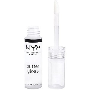 Batom Labial Brilho NYX Butter Gloss Sugar Glass BLG54 - 8mL