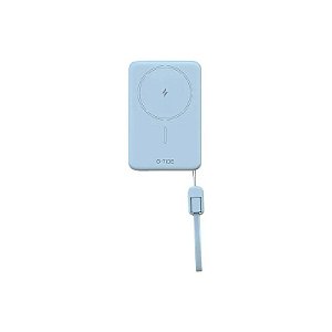 Carregador Portátil G-Tide Slim 01 5000mAh USB-C para USB-C Sem Fio - Azul