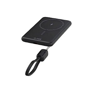 Carregador Portátil G-Tide Slim 01 5000MAH USB-C A USB-C Sem Fio - Preto