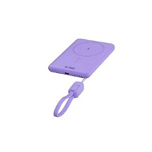 Carregador Portátil G-Tide Slim 01 5000MAH - Roxo