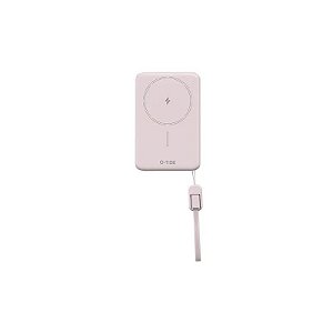 Carregador Portátil G-Tide Slim 01 - 5000MAH - USB-C/USB-C - Sem Fio - Rosa