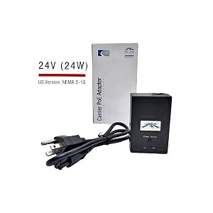 Fonte POE-24-24W Injetor Poe 24VDC 24W 1AMP