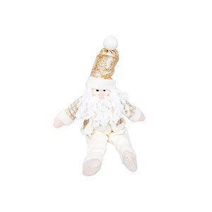 Boneco Decorativo de Natal Papai Noel Sentado 30cm
