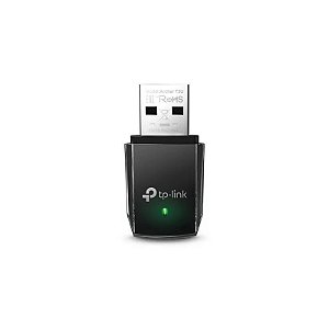 Adaptador WiFi TP-Link Archer T3U AC1300 - 400 Mbps - USB - Preto
