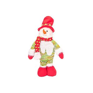Boneco de Neve de 41CM Estica Até 75CM