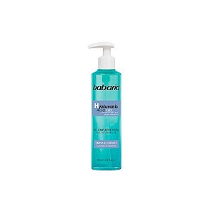 Gel de Limpeza Facial Babaria com Ácido Hialurônico 200ml