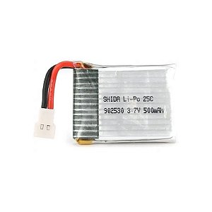 Bateria Wltoys 3.7V 500mAh Lipo F949
