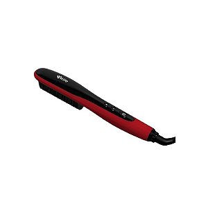 Escova Elétrica 4LIFE Flowease FL1850R com 45 Watts Bivolt - Vermelho/Preto