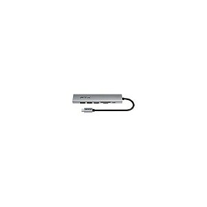 Hub USB-C FTX CT-HBP2-AG7 7 Portas / HDMI / USB 3.0 / 2 USB 2.0 / SD / TF / USB-C Fêmea - Cinza