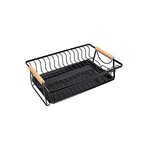 Escorredor de Louças de Metal com Bandeja 44X22X12CM