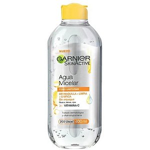 Água Micelar Garnier Skin Active Tom Uniforme - 400mL