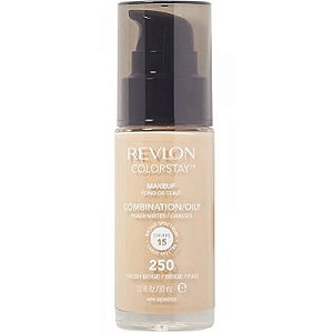 Base Makeup Colorstay For Combination And Oily Skin Revlon 250 Fresh Beige