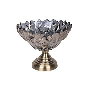 Frutileira Decorativa 23.5X19CM - Cinza