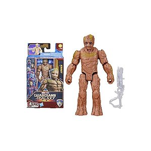 Boneco Groot Guardiões Da Galáxia 4" Newton Hasbro