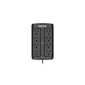 Estabilizador de Energia Forza FVR-902 8 Saídas 220V - Preto