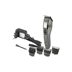 Máquina de Cortar Cabelo Britânia BCR20SG - Recarregável - Prata