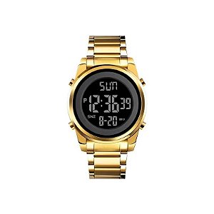 Relógio Digital Masculino Skmei 1611 GD - Dourado