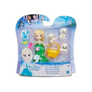 Boneca Hasbro B9875 Frozen Pequena Boneca Elsa Snowgies