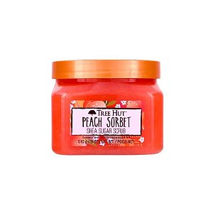 Esfoliante Corporal Tree Hut Shea Sugar Scrub - 510g - Pêssego Sorvete