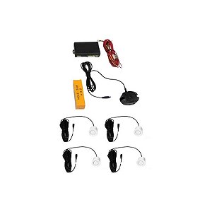 Sensor de Estacionamiento Motor One CRS8500F - para Carro - 4 Peças - Frontal - White