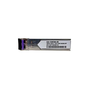 Fonteóptica Módulo SFP 1,25 G 80 Km LC DDM TX 1490nm GE-CWDM-49