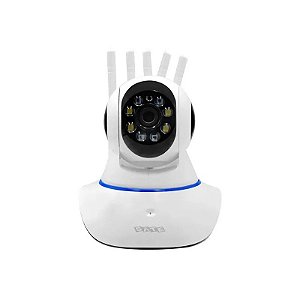 Câmera IP Satélite A-CAM006 com Wi-Fi e Microfone - Branca