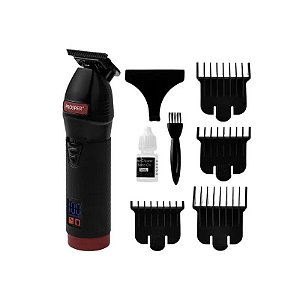 Máquina de Cortar Cabelo Prosper P-2130 Recarregável - Preta/Vermelha