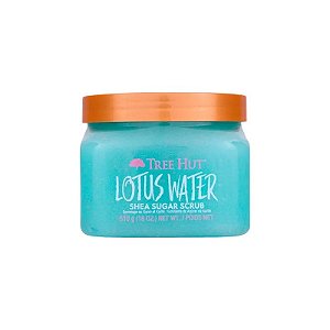 Esfoliante Corporal Tree Hut Shea Sugar Scrub 510 G Água Lótus