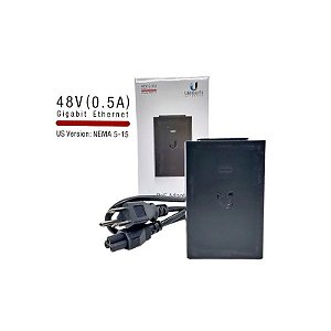 Fonte POE-48-24W-G Injetor Poe 48VDC 24W 0.5A