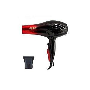 Secador de Cabelo Onida ON-075 110V Preto/Vermelho