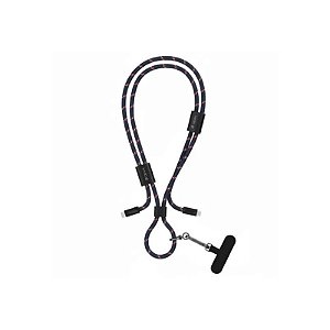 Cabo de Alça Ajustável 2 Em 1 USB-C para USB-C Devia PRO5 - Azul Escuro