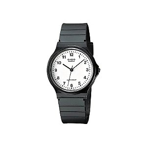 Relógio Casio MQ-24-7BLDF Analógico Unissex - Preto/Branco