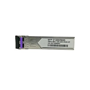 Cabo F. M SFP 1.25G 80KM CWDM TX1490NM C1490-R80D
