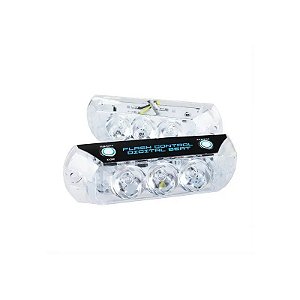 Kit Lâmpada Farol Zendel Control Digital Beat - RGB - 2 Faróis