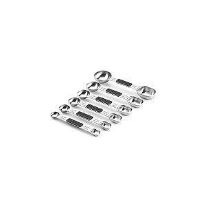 Jogo de Colheres de Medição Magnéticas Cuisinart Inox 6 Peças - CTG-00-6MSP