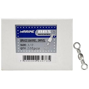 Conjunto de Girador Marine Sports 3/0 BSS-NI com 100 peças