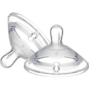 Bico de Mamadeira Chicco NaturalFeeling 4m+ (2 Unidades)